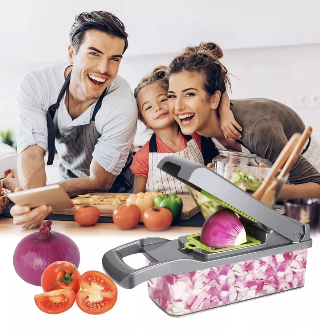 Rallador Cortador Rebanador Picador 14 en 1  🍽️✨