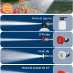🚀 Hidrolavadora Portátil 2 Baterías 48V