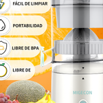 🍊 Exprimidor Eléctrico de Cítricos Inalámbrico con Carga USB