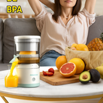 🍊 Exprimidor Eléctrico de Cítricos Inalámbrico con Carga USB