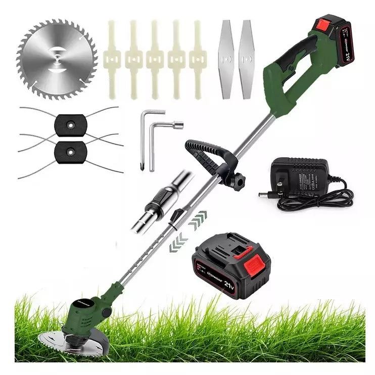 🌿 Cortadora de Césped Eléctrica Inalámbrica 21V